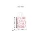 TWISTED HANDLE BAG CHRISTMAS TOILE RED