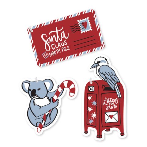 BUSH CHRISTMAS GIFT TAG