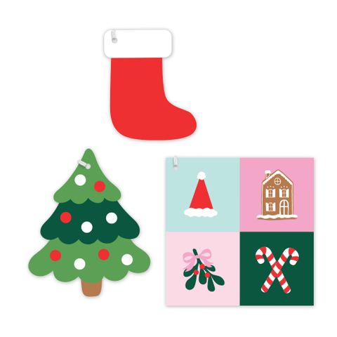 JINGLE FESTIVE GIFT TAG