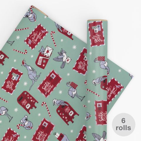 10M PAPER P10WBCMEU UNCOATED BUSH CHRISTMAS EUCALYPTUS 80gsm