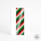 SKINNY WRAP PEPPERMINT PARADE FESTIVE (GLOSS) 80gsm 10cmX60M