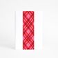SKINNY WRAP PLAID BRIGHT PINK 80gsm 10cmX60M