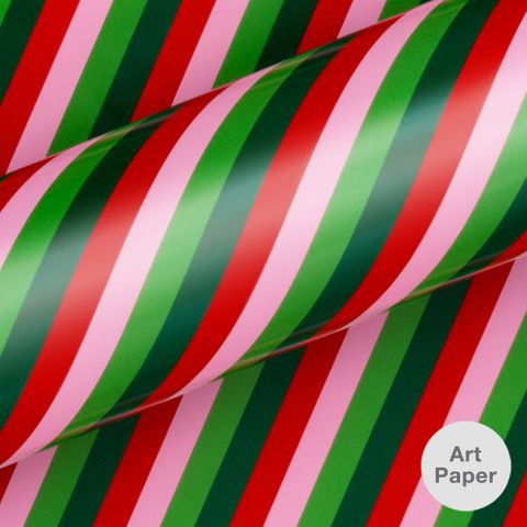 PEPPERMINT PARADE FESTIVE (GLOSS) 80gsm 60cmX60M