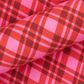 PLAID BRIGHT PINK 80gsm 60cmX60M