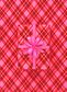 PLAID BRIGHT PINK 80gsm 60cmX60M