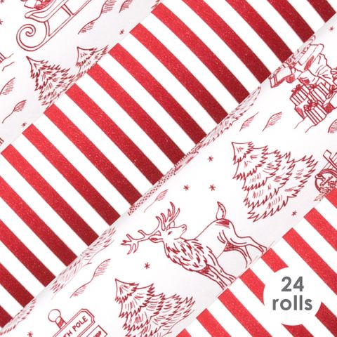 CHRISTMAS TOILE RED COLLECTION