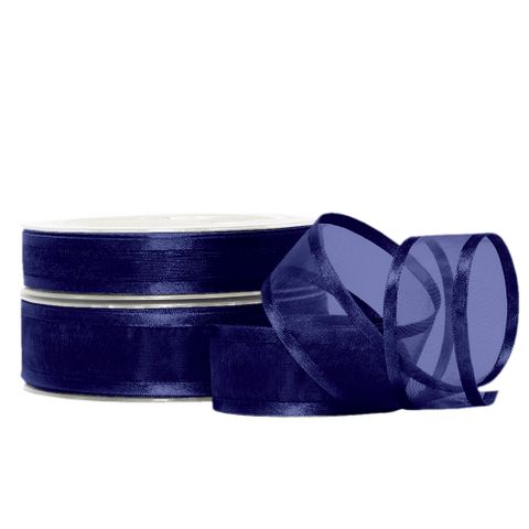 AN055-A013 NAVY SATIN EDGE
