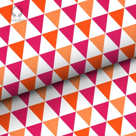 FESTIVAL UNCOATED "SUNSET" ORANGE/FUCHSIA 80gsm