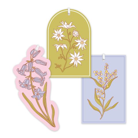 MATILDA ASSORTED GIFT TAG TRIO PACK OF 6