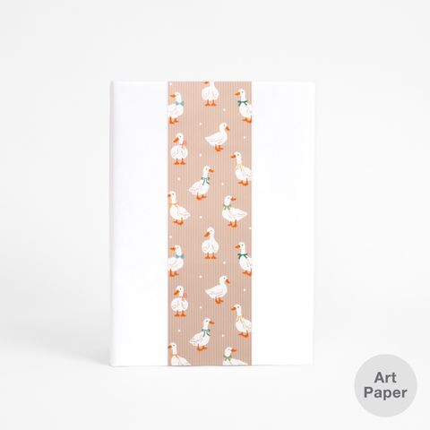 SKINNY WRAP LULLABY GOOSE SOFT ART PAPER (MATTE) 80gsm