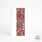 SKINNY WRAP MATILDA FLORAL MULBERRY ART PAPER (MATTE) 80gsm