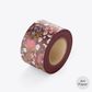 SKINNY WRAP MATILDA FLORAL MULBERRY ART PAPER (MATTE) 80gsm