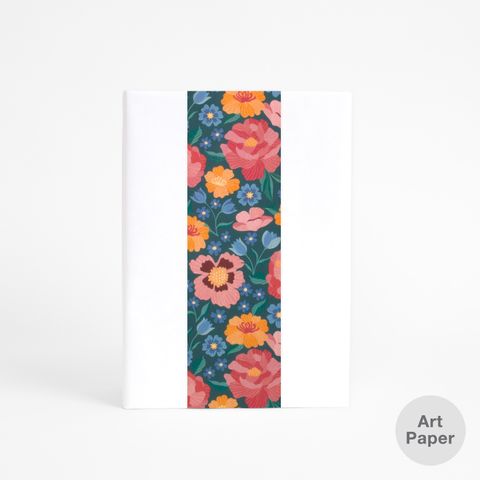 SKINNY WRAP ROSEMERE FLORAL GROVE ART PAPER (MATTE) 80gsm