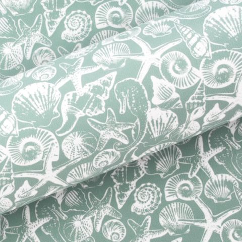 SEASHELLS SLATE GREEN 80gsm