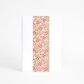 SKINNY WRAP WILDFLOWERS STRAWBERRY 80GSM 10cmX60M
