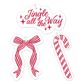 SWEET TREAT RED GIFT TAG TRIO PACK OF 6