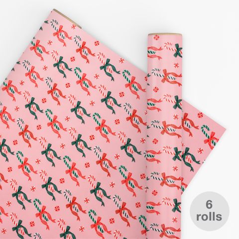 10M PAPER SWEET TREAT PINK (UNCOATED )80gsm 60cmX10M