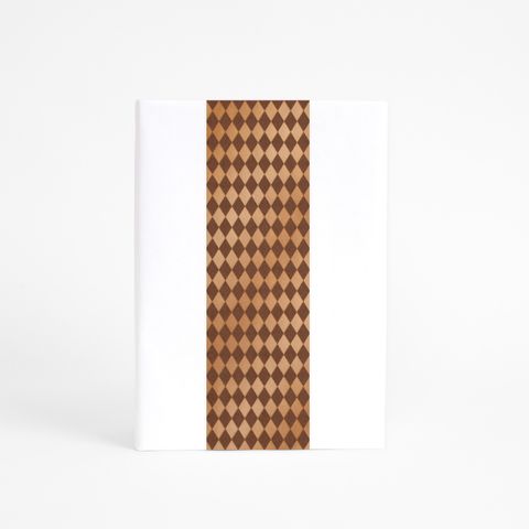 SKINNY WRAP DIAMONDS COCOA/GOLD 80gsm