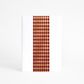SKINNY WRAP DIAMONDS SCARLET RED/GOLD 80gsm