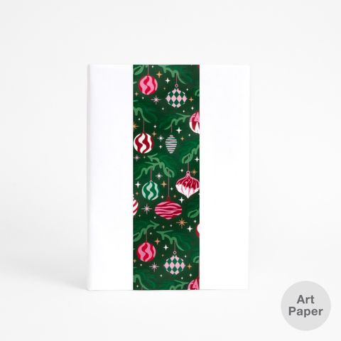 SKINNY WRAP MERRY MODERNIST MULTI 80gsm