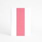 SKINNY WRAP TWINE STRIPE BRIGHT PINK/POPPY RED 80gsm