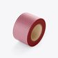 SKINNY WRAP TWINE STRIPE SCARLET RED/SNOW BLUE 80gsm