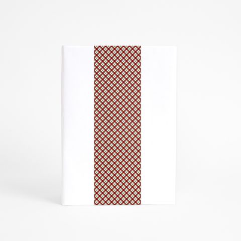 SKINNY WRAP YULETIDE SCARLET RED 80gsm