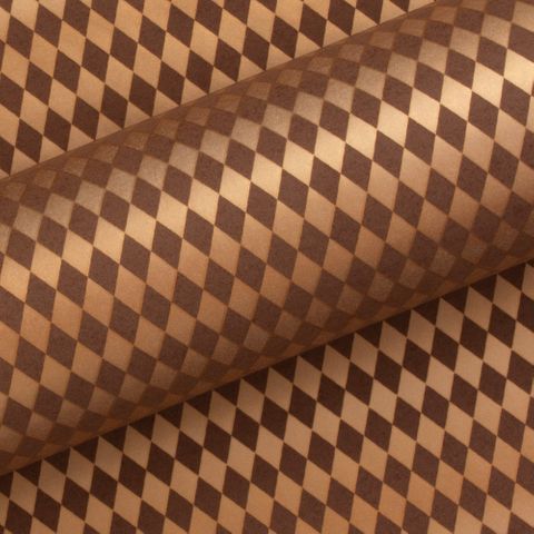 DIAMONDS COCOA/GOLD 80gsm