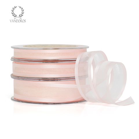 SATIN EDGE ORGANZA POWDER PINK