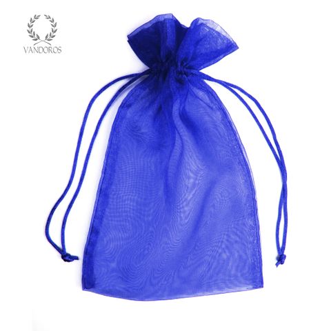 ORGANZA BAG ROYAL BLUE