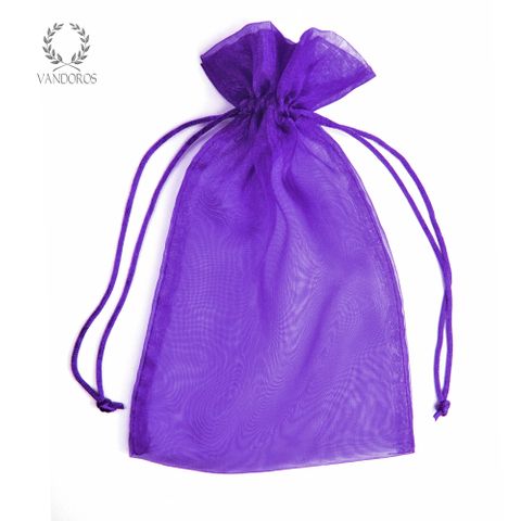 ORGANZA BAG PURPLE