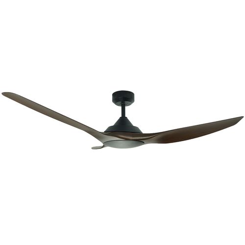 Raven 64 DC Ceiling Fan - Walnut