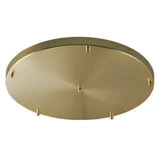 5 Light Round Plate - Gold
(550mm Diameter)