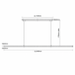 Beam Linear-2.4m-WH