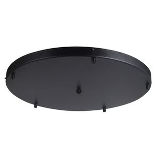 5 Light Round Plate - Black
(550mm Diameter)