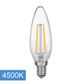 Candle C35 4w LED Filament - E14 - 4500K
