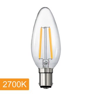 Candle C35 4w LED Filament - B15 - 2700K