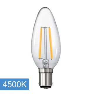 Candle C35 4w LED Filament - B15 - 4500K