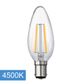 Candle C35 4w LED Filament - B15 - 4500K