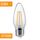 Candle C35 4w LED Filament - Dim - E27 - 2700K