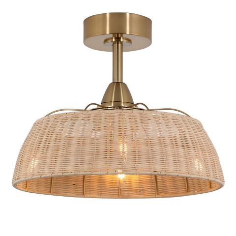 Harlow Light Fan - Gold