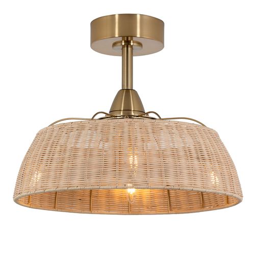 Harlow Light Fan - Gold