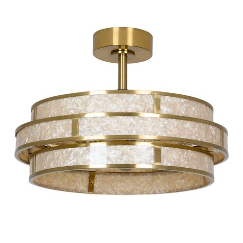 Deco Light Fan - Gold