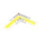 8mm L-Shape Strip to Strip Connector - 5 Pack