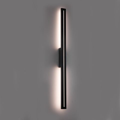 Edgar External Wall Light - 100cm - Black