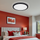 Hector-200 IP65 LED Ceiling Light - Black