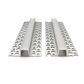 VCB014 Plasterboard Square Aluminium Profile with Diffuser - 3m