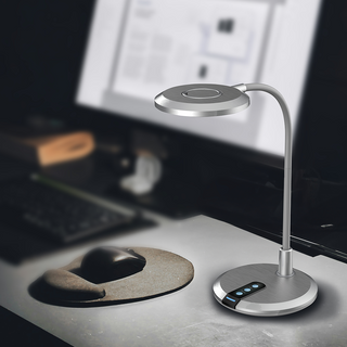 Brad 8w LED Desk Lamp - Silver