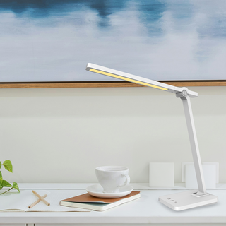 Bruce 10w LED Desk Lamp - White