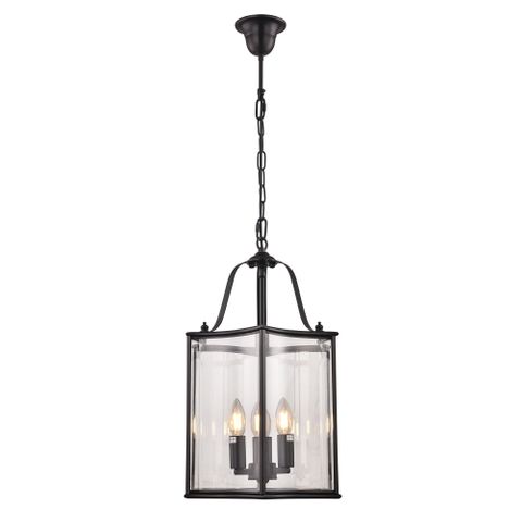 Brentwood Black Pendant - Medium - 320 x 650